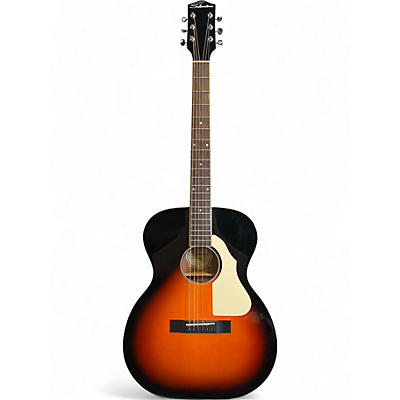 Used Silvertone 600e\avs 2 Color Sunburst Acoustic Electric Guitar