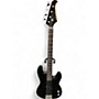 Used Silvertone BASS Black Electric Bass Guitar Black