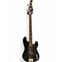 Used Silvertone BASS Black Electric Bass Guitar Black