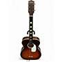 Used Silvertone H1143 2 Color Sunburst Acoustic Guitar 2 Color Sunburst