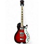 Used Silvertone JUPITER 1423 REISSUE REDBURST Solid Body Electric Guitar REDBURST