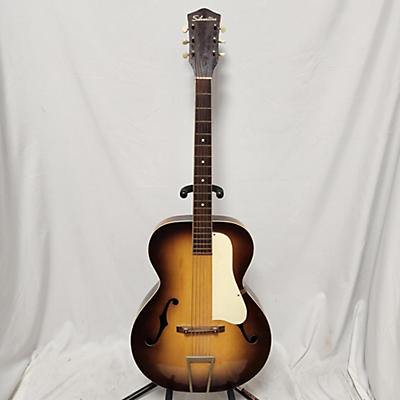 Silvertone Used Silvertone L172 Sunburst Acoustic Guitar