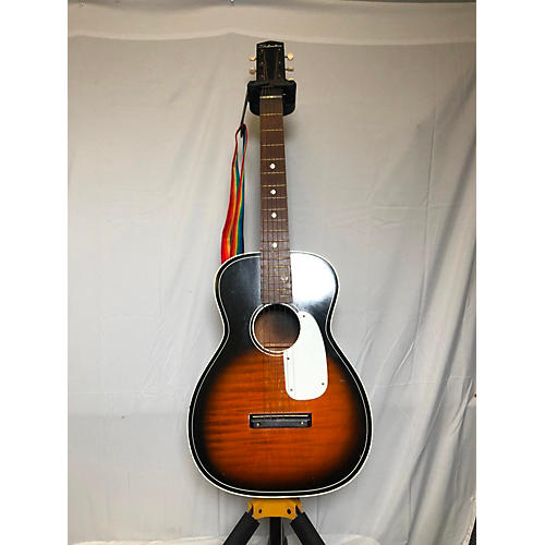 Silvertone Used Silvertone PARLOR Tobacco Sunburst Acoustic Guitar Tobacco Sunburst