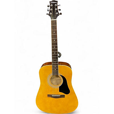 Used Silvertone PRO SERIES2 Natural Acoustic Guitar