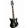 Used Silvertone PSSN2 Black Solid Body Electric Guitar Black
