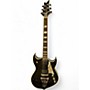 Used Silvertone Paul Stanley Black Sparkle Solid Body Electric Guitar Black Sparkle