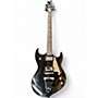 Used Silvertone Paul Stanley PSSN1 Black Solid Body Electric Guitar Black