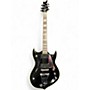 Used Silvertone Paul Stanley Sovereign Pro Black Sparkle Solid Body Electric Guitar Black Sparkle