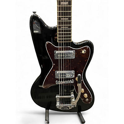 Used Silvertone Reissue 1487 Black Solid Body Electric Guitar