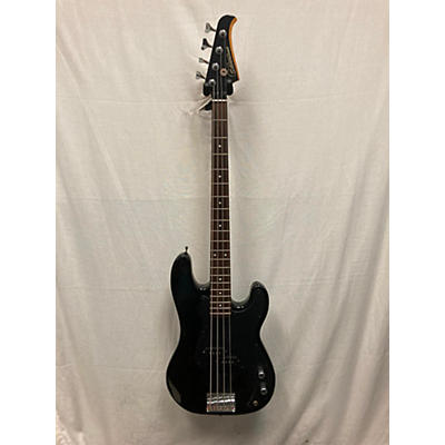 Silvertone Used Silvertone SAMEK P BASS Black Electric Bass Guitar