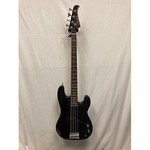 Silvertone Used Silvertone SAMEK P BASS Black Electric Bass Guitar Black