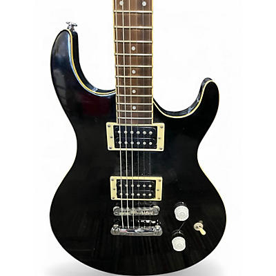 Used Silvertone SPN5 Black Solid Body Electric Guitar