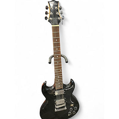 Used Silvertone SRK-1 BLACK Solid Body Electric Guitar