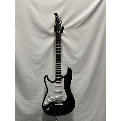 Silvertone Used Silvertone SS-11/LH/BK Black Electric Guitar Black