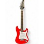 Used Silvertone SS-11 Red Solid Body Electric Guitar Red