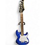 Used Silvertone SS15 REVOLVER Blue Solid Body Electric Guitar Blue