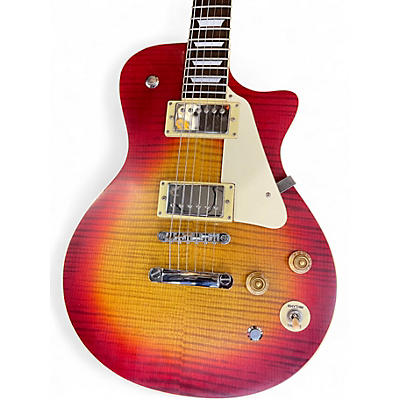 Used Silvertone SSL3 FLAME TOP 2 Color Sunburst Solid Body Electric Guitar