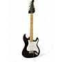 Used Silvertone STRATOCASTER STYLE  Black Solid Body Electric Guitar Black