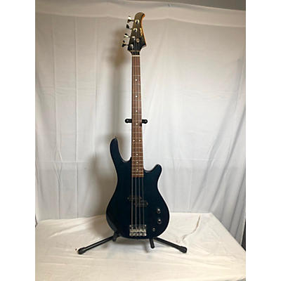 Silvertone Used Silvertone Samek P Bass Midnight Blue Electric Bass Guitar