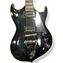 Used Silvertone Sovereign Black Solid Body Electric Guitar Black