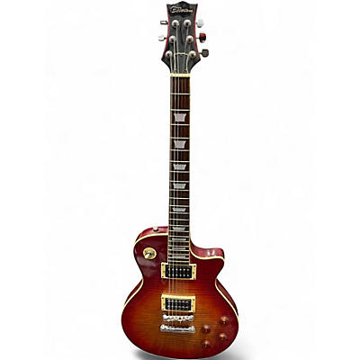 Used Silvertone St Style 2 Color Sunburst Solid Body Electric Guitar