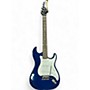 Used Silvertone Used Silvertone Stratocaster Blue Solid Body Electric Guitar Blue