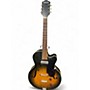 Used Silvertone h61 2 Color Sunburst Acoustic Electric Guitar 2 Color Sunburst