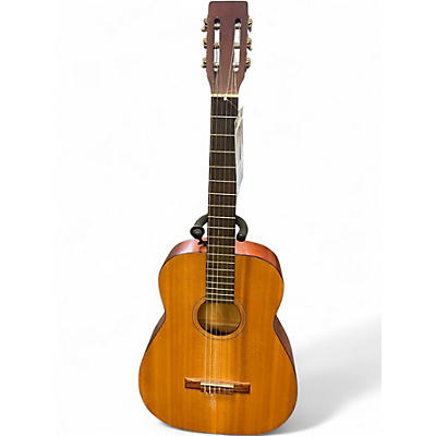 Used Silvertone s-65 Natural Acoustic Guitar