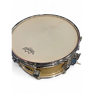 Used Simba 14X6.5 SNARE Natural Drum