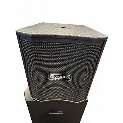 Used Simmons DA125 Powered Subwoofer