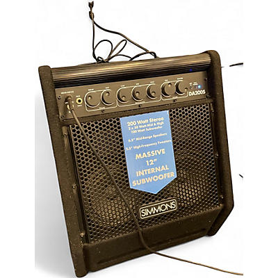 Used Simmons DA200S 200W Drum Amplifier