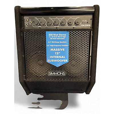 Used Simmons DA200S 200W Drum Amplifier