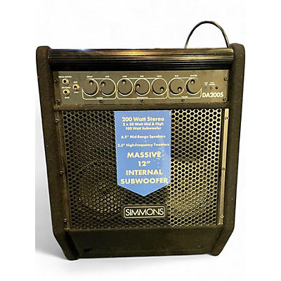 Used Simmons DA200S 200W Drum Amplifier