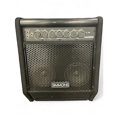 Used Simmons  DA200S Keyboard Amp
