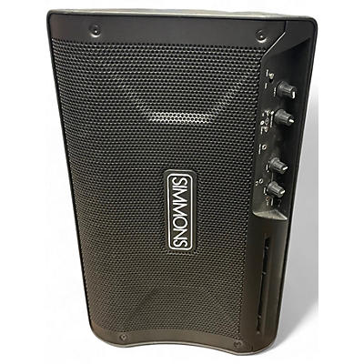 Used Simmons DA2108 Powered Speaker