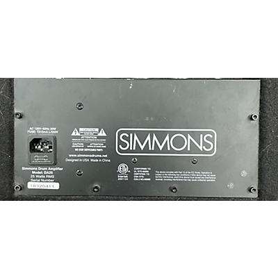 Simmons Used Simmons DA25 Drum Amplifier