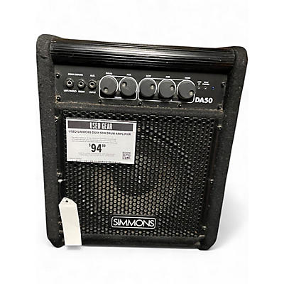 Used Simmons DA50 50W Drum Amplifier