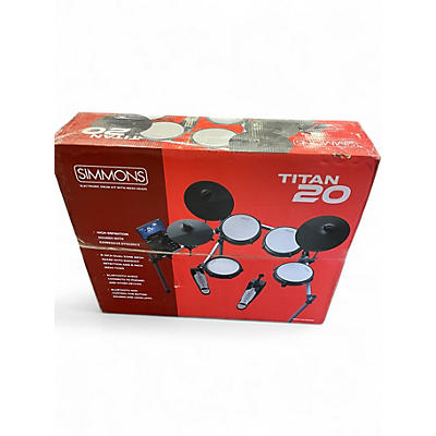 Used Simmons TITAN 20 Electric Drum Set