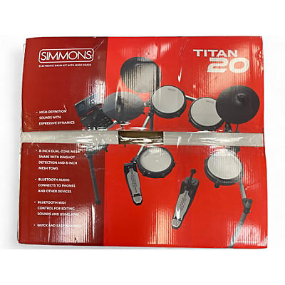 Used Simmons TITAN 20 Electric Drum Set