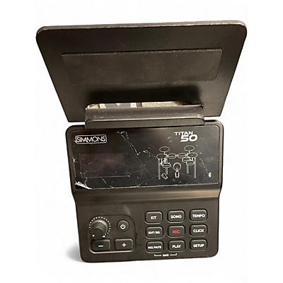 Used Simmons TITAN 50 MODULE Electric Drum Module