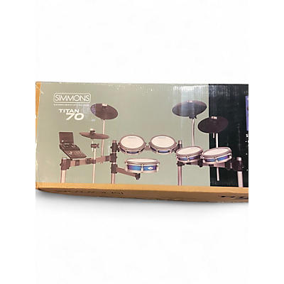 Used Simmons Titan 70 Electric Drum Set