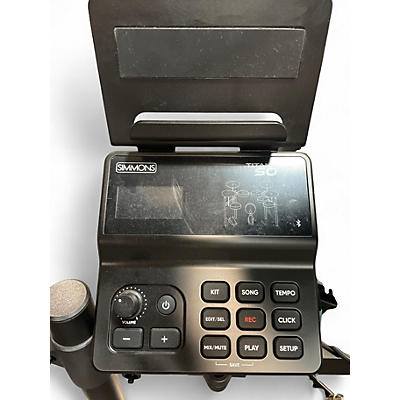 Used Simmons titan 50 Electric Drum Set