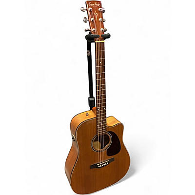 Used Simon & Patrick CW GT CEDAR Natural Acoustic Electric Guitar