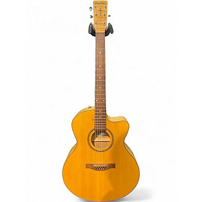 Used Simon & Patrick Heart of Wild Cherry SG AC1.5T Natural Acoustic Electric Guitar