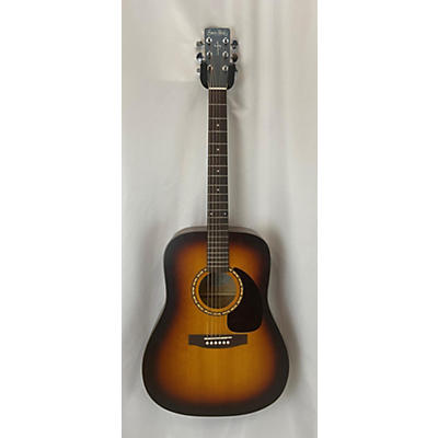 Used Simon & Patrick SB HG 2 Tone Sunburst Acoustic Guitar