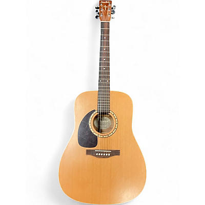 Used Simon & Patrick WOODLAND CEDAR LEFT Natural Acoustic Guitar