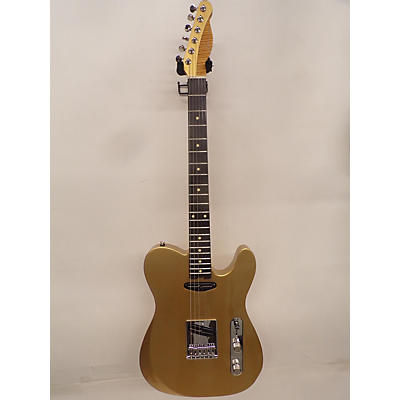 Sims Custom Shop Used Sims Custom Shop T Type Gold Solid Body Electric Guitar