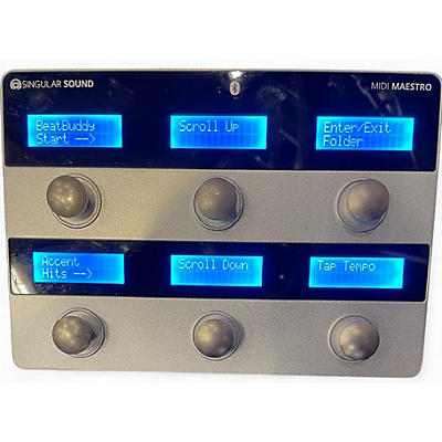 Used Singular Sound MIDI MAESTRO MIDI Foot Controller