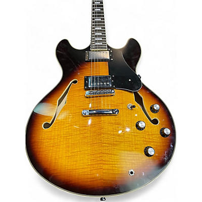 Sire Used Sire H7 2 Tone Sunburst Hollow Body Electric Guitar