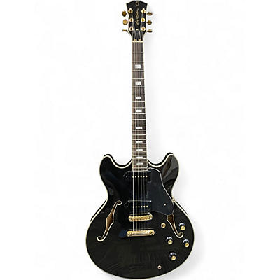 Used Sire H7 Larry Carlton P90 Black Hollow Body Electric Guitar